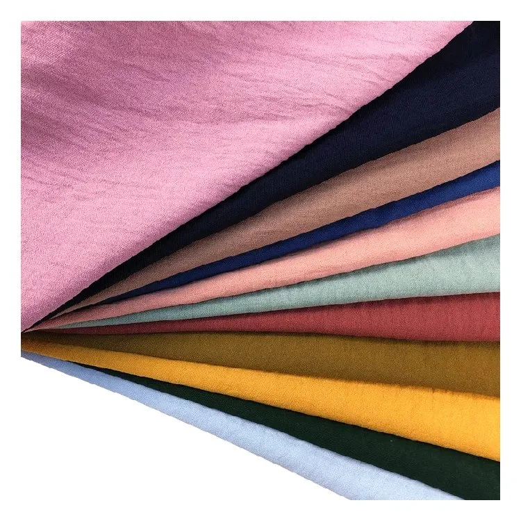 Wholesale/Supplier 100%Polyester Cey Crepe Silk Fabric Cheaper Price Women Skirt Fabric for Dresses Clothing