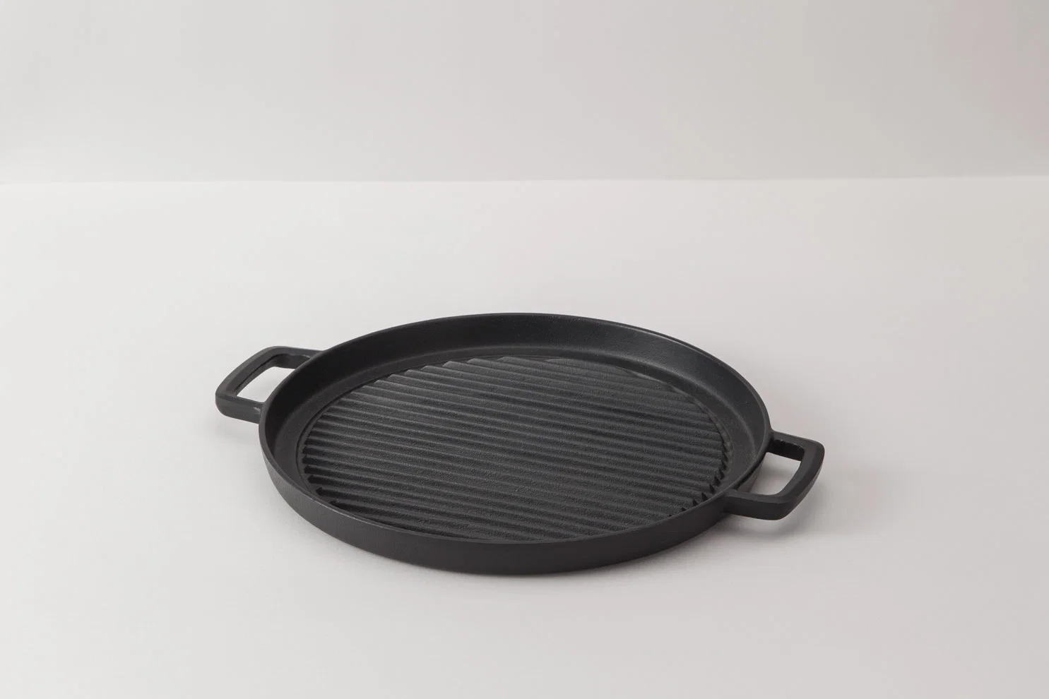 Cast Iron Grill Pan Round Shape 29 Cm