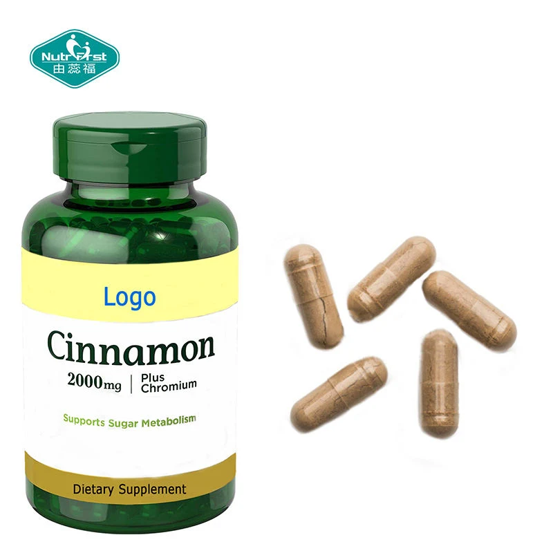 Nutrifirst Metabolism Supplements Alpha Lipoic Acid Cinnamon Chromium Capsules for Heart Health