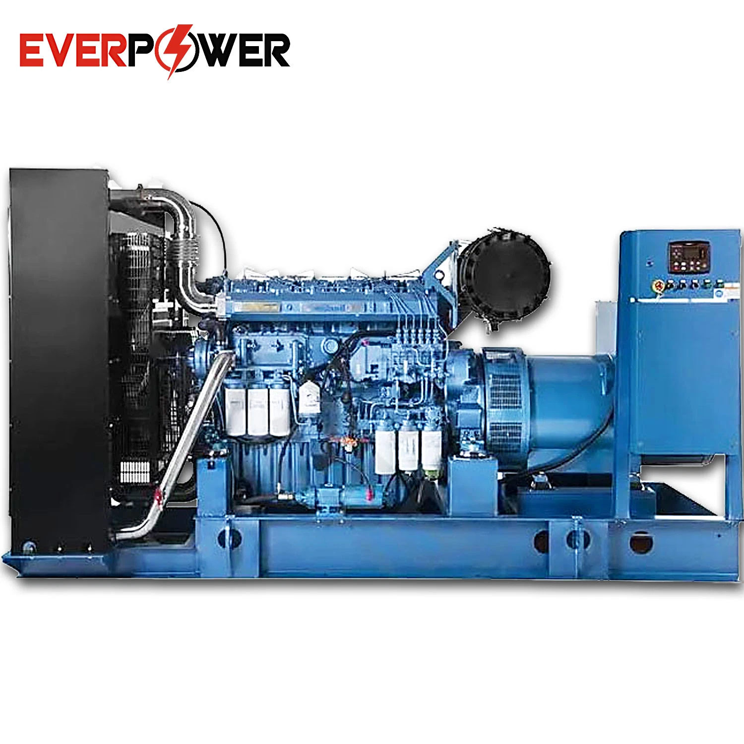 10kVA~3750kVA Open Silent Container Diesel Power Electric Generator Set Genset Cummins Perkins Weichai Baudouin Volvo Mtu Mitsubishi Yuchai Engines OEM Factory