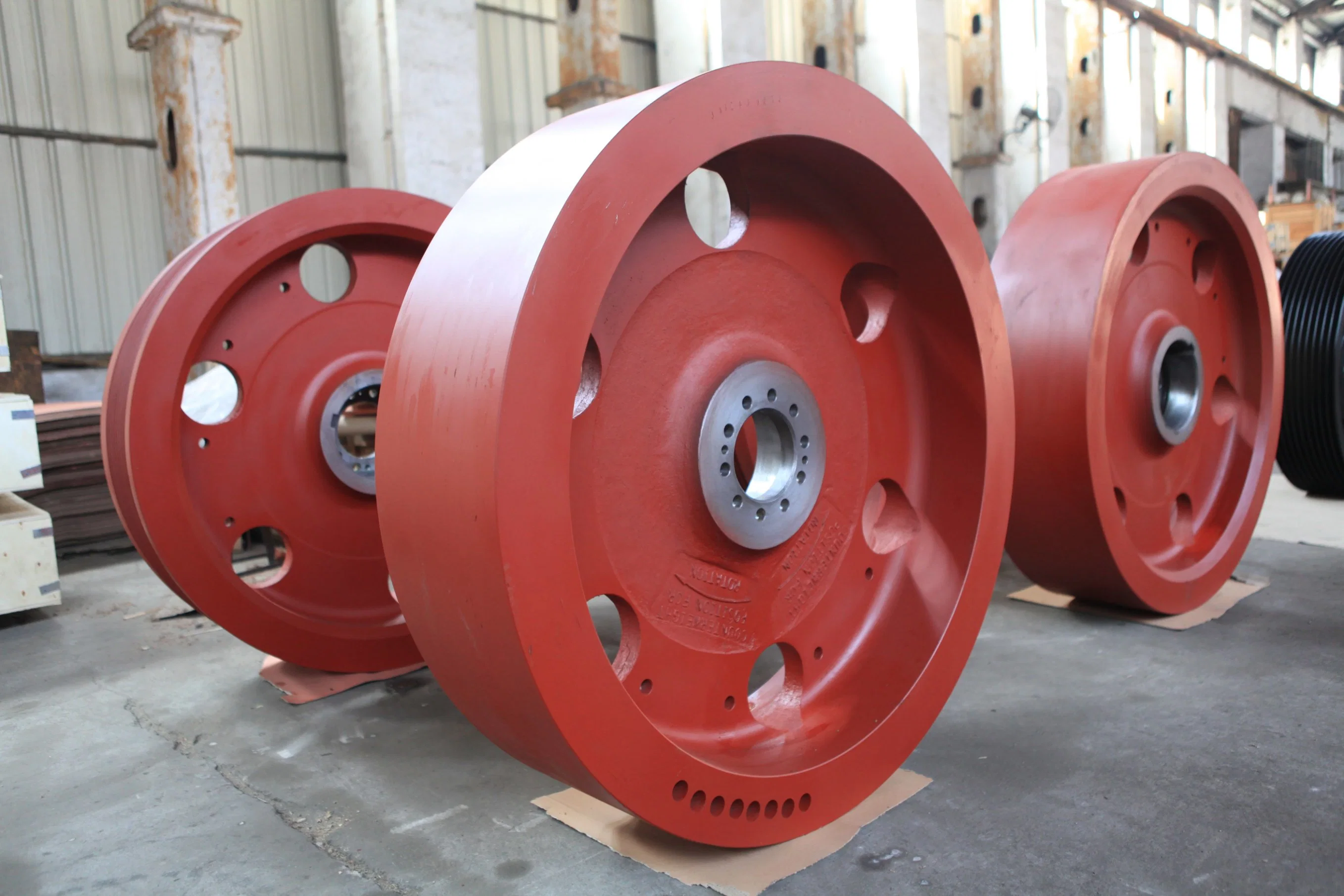 Pulley Wheels with Material of Gr300 Cast Iron / 500/7sg Iron