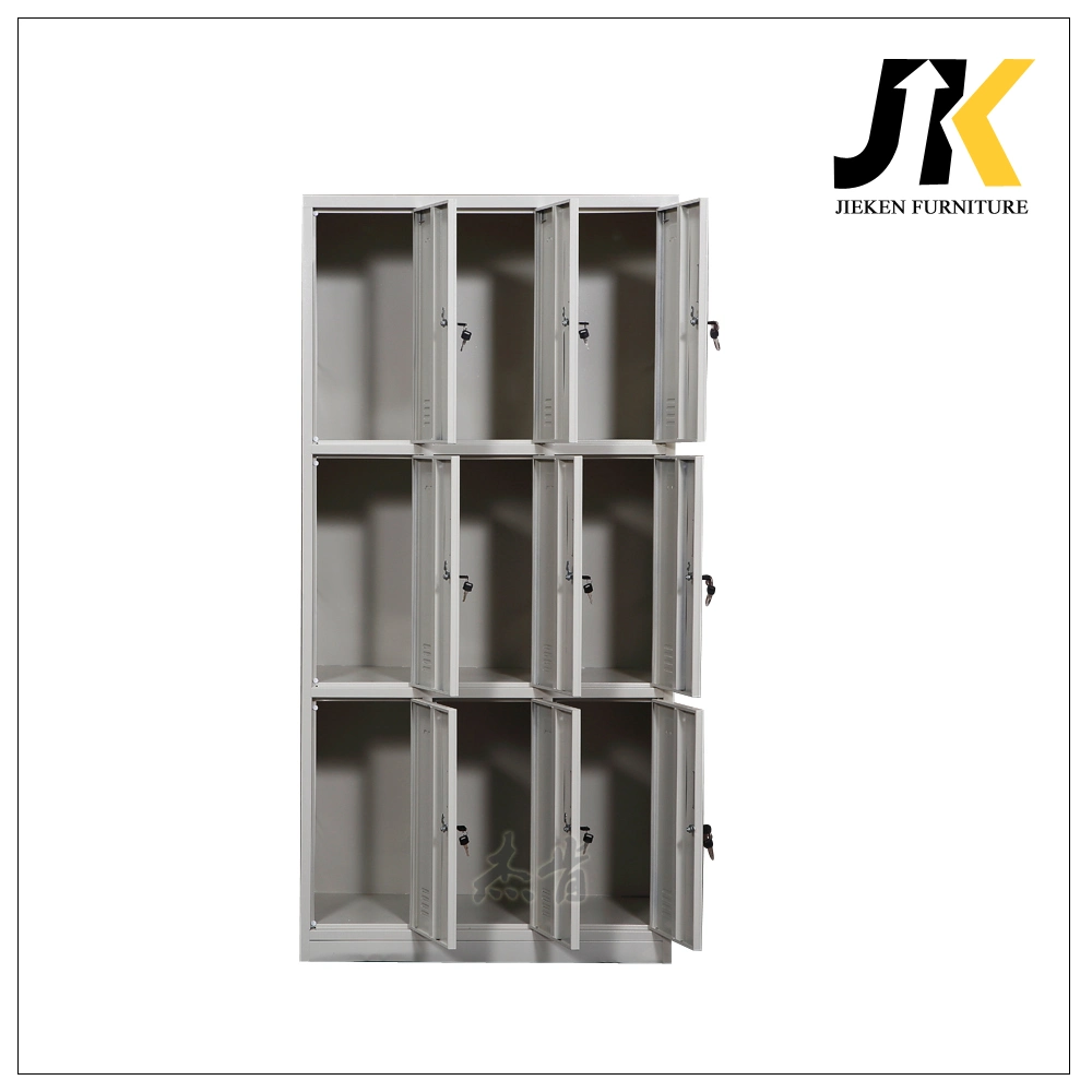 Multi-Purpose Black&White Cheap Metal Sports Locker Clothes Cupboard