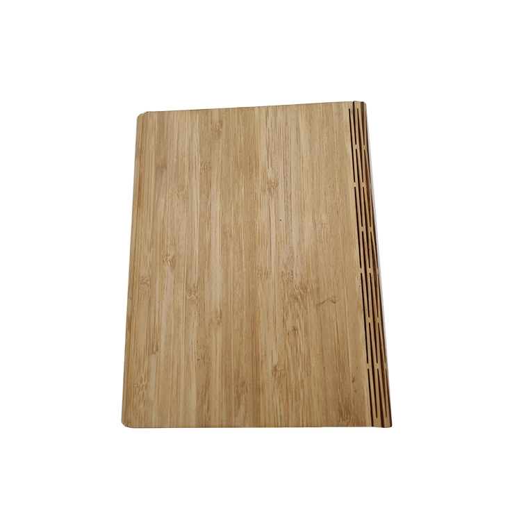 Engrave Laser Logo 2.2mm Thickness Bamboo Notebook Cover