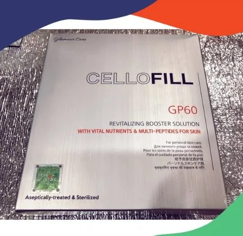 Best Quality Korea Origin Cellofill Gp60 3 Ml X 6 Vials Mesotherapy Injection Intocell Glutathione Hyaluronic Acid Dermal Filler Skin Reguventing Wrinkle Remove