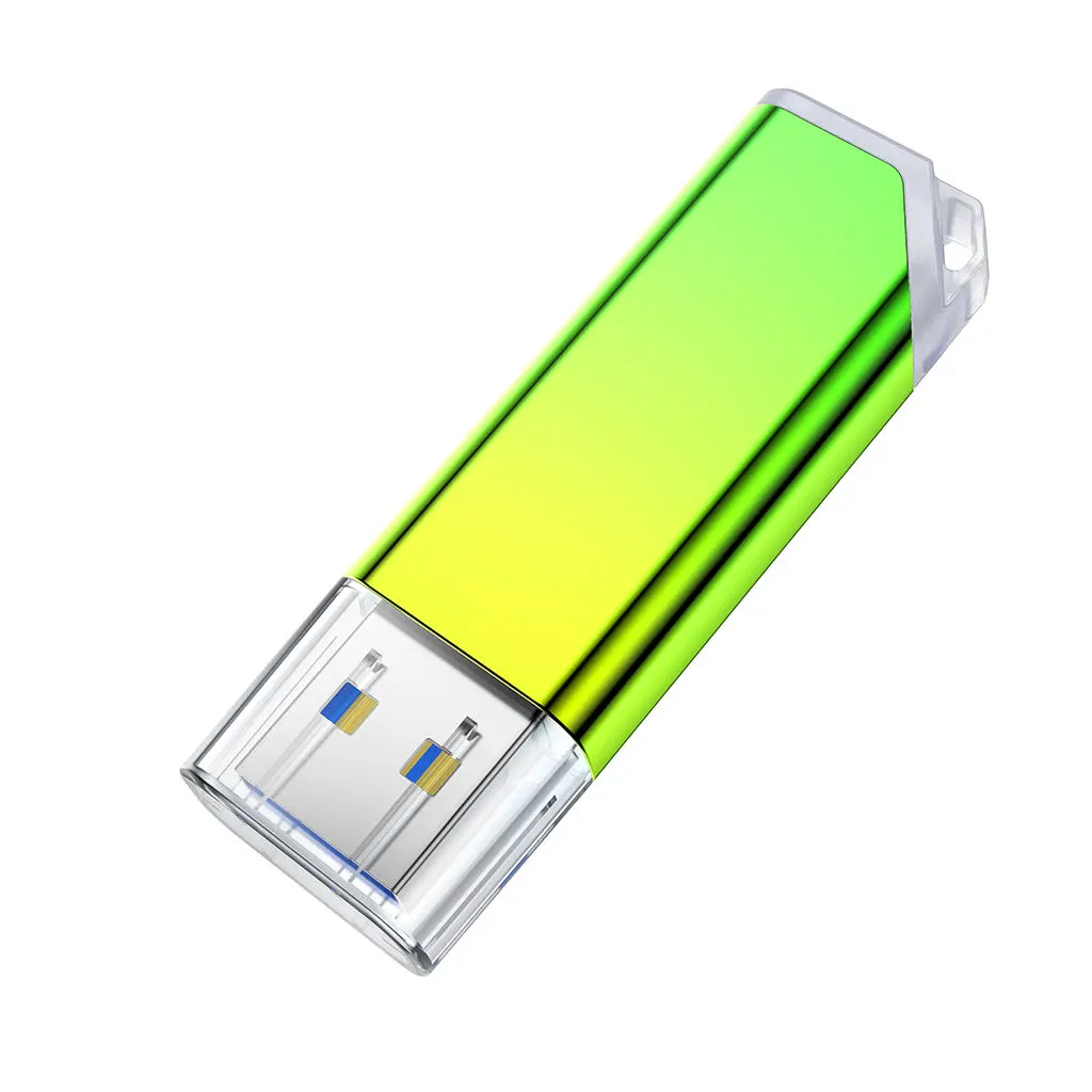 Gjus76 USB Pen Drive LED mémoire Flash clé 32 Go 64 Go Clé USB 8 Go 128 Go 256 Go logo Bricolage cadeau