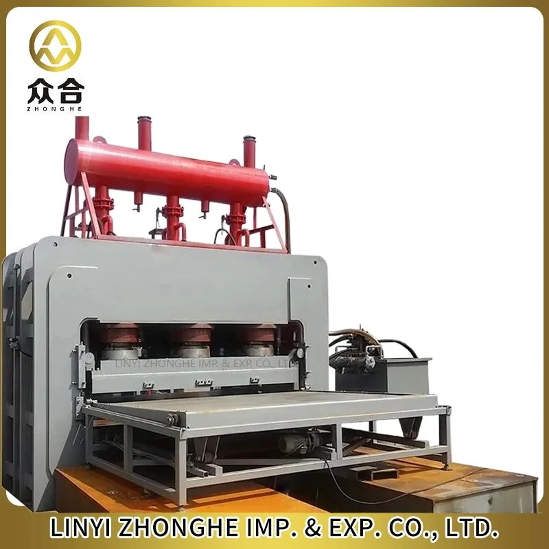 Short Cycle Melamine Lamination Hot Press Machine Provided Manufacturing Plant, Plywood Machinery Heat Pump 42 Kw