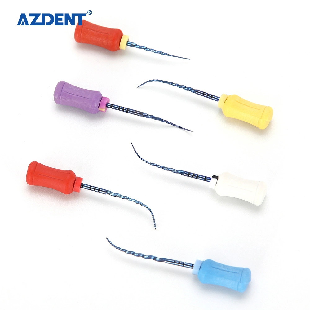 Azdent Dental Endodontic Niti Hand Use Heat Activated Rotary File Sx-F3