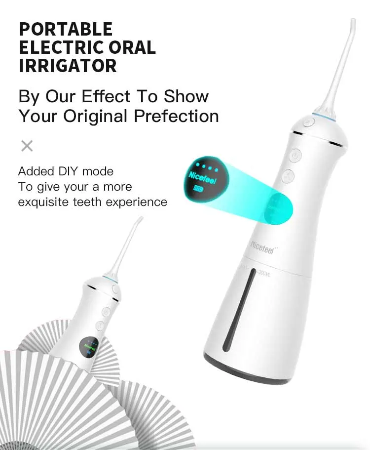 Los dientes Limpieza Dental portátil Herramientas de filtro de agua Flosser Oral