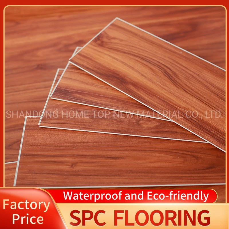 Spc Flooring 8mm Waterproof Original Factory 4mm 5mm 6mm 100% New Virgin Material Unilin Spc Click Flooring