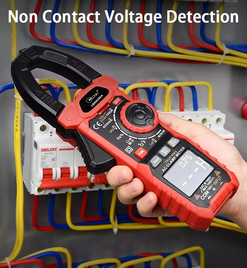 CLMP Meter 1000V 1000A Spannungsstromdioden Durchgangsprüfer Multimeter