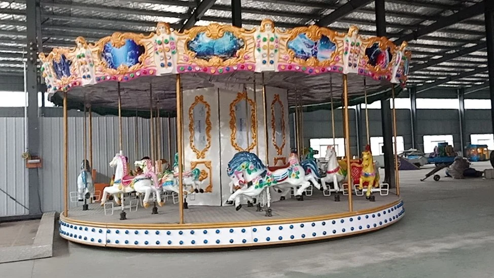 Hot Amusement Park Rides Kids 16/24 /36/42 Seats Carousel Rides Merry Go Round Ride Carousel for Amusement Park