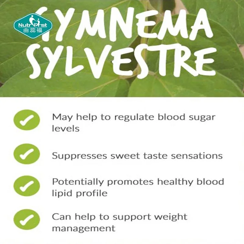 Los suplementos de vitamina C Gymnema Sylvestre extracto de hierbas Cápsulas para el sistema cardiovascular