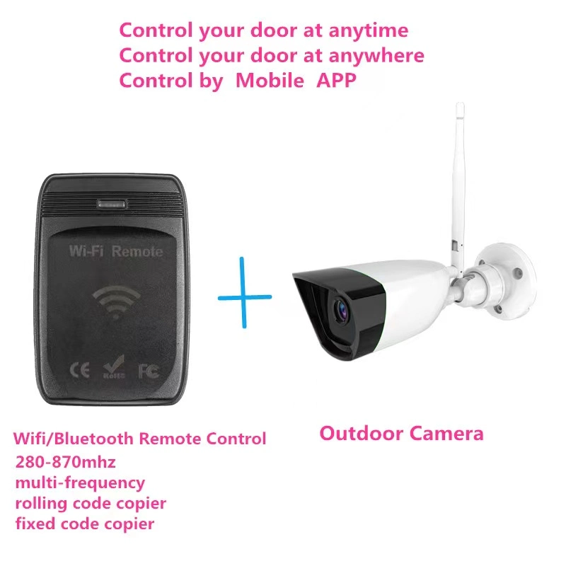 Wireless Outdoor WiFi CCTV Camera for Home Monitor and Door Open&Closed