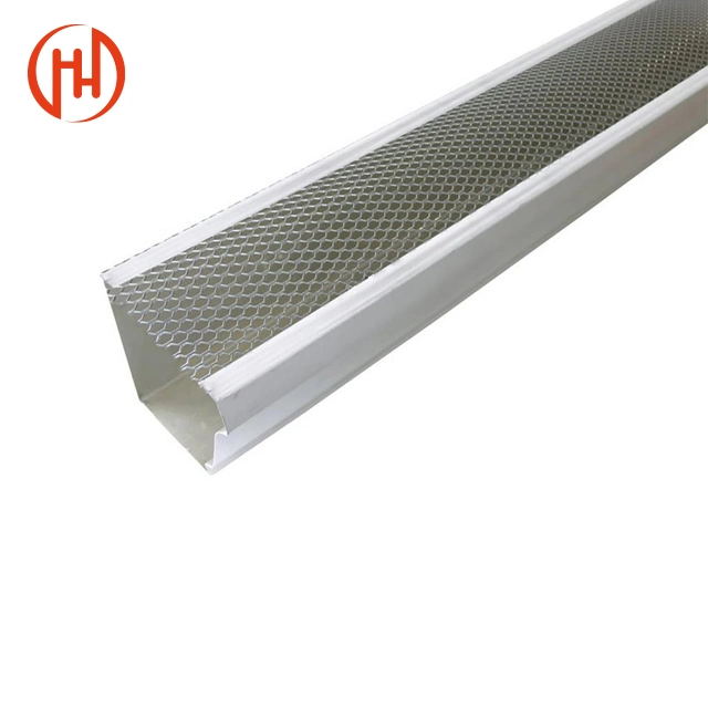 Gutter Guard Gutter de aluminio 5 pulgadas 30 malla 17