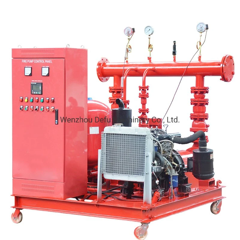 Fire Fighting Equipment Diesel Engine Driven Fire Pump UL Listed