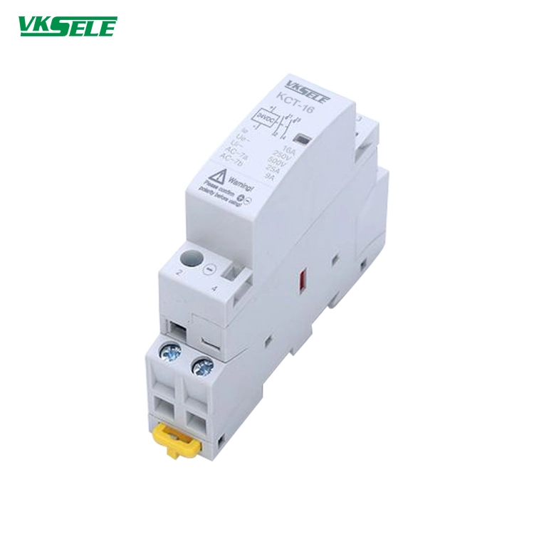 10-30V DC Household Contactor Kct-16z 16A 2no 2nc 1no1nc Modular Contactor