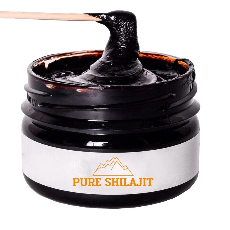 100% puro Himalayan Orgánico puro Shilajit resina con OEM privado Etiqueta