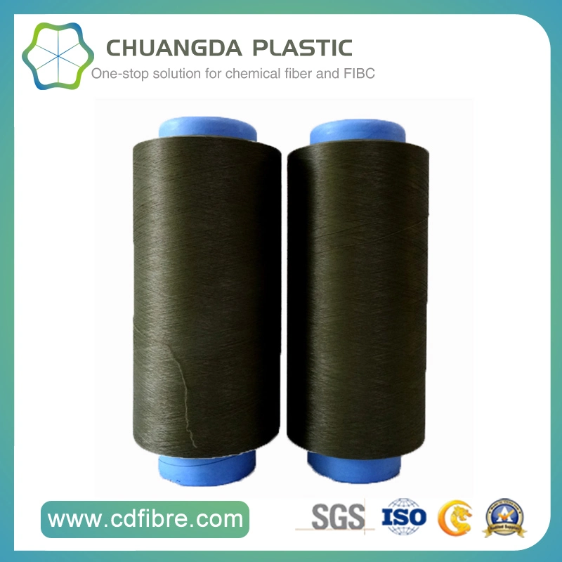 300d Black Multifilament PP DTY Yarn for Knitting and Weaving
