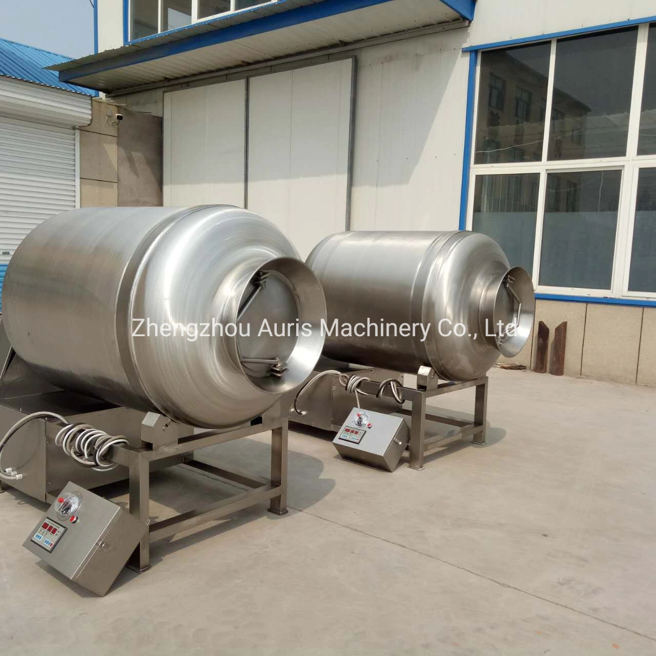 50kg/Pot Stainless Steel Meat Vacuum Roll Kneading Tumbler Machine Meat Sausage Processing Machine Meat Vegetables Roller Machine