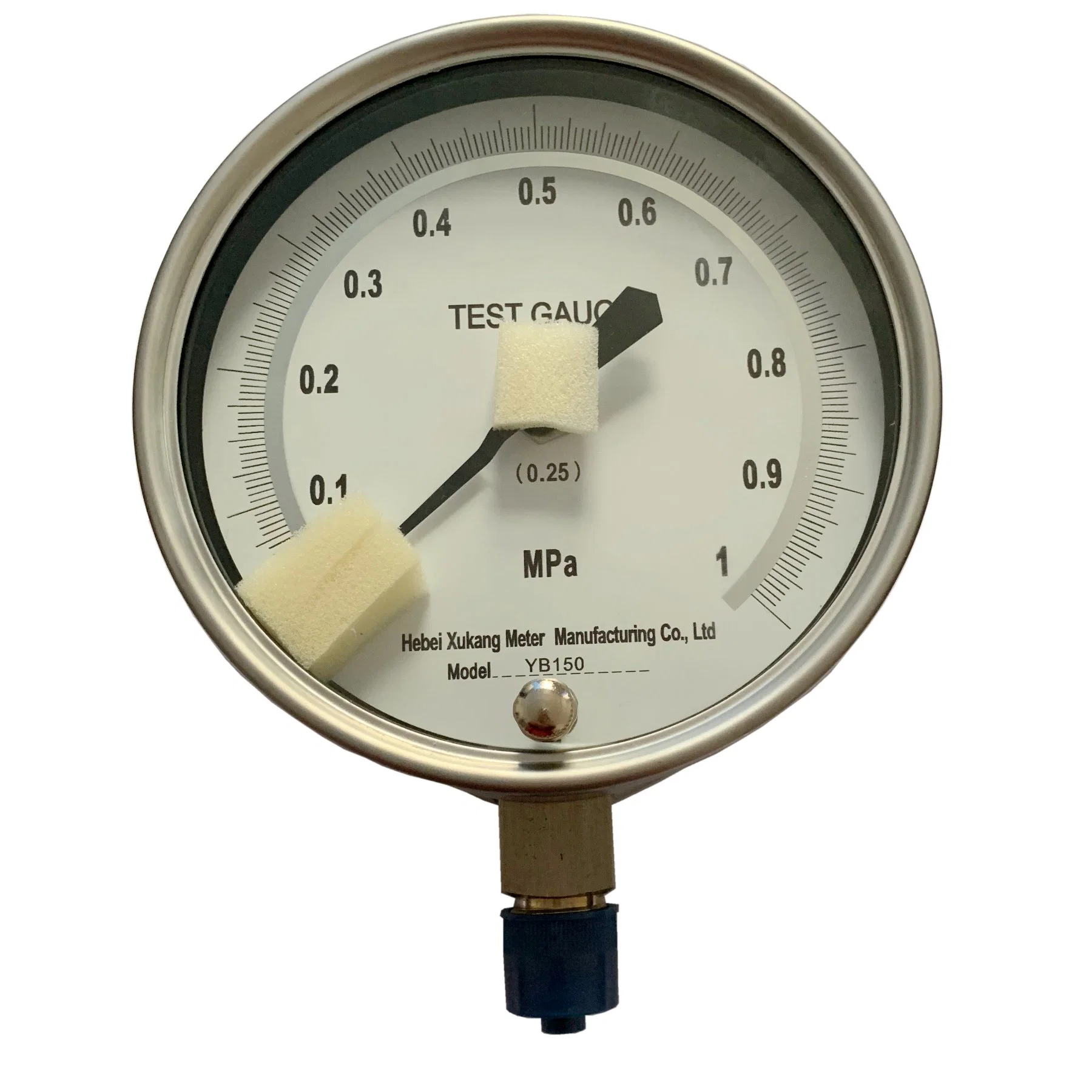 Stainless Steel High Precision Diaphragmseal Glycerin Filled Pressure Gauge