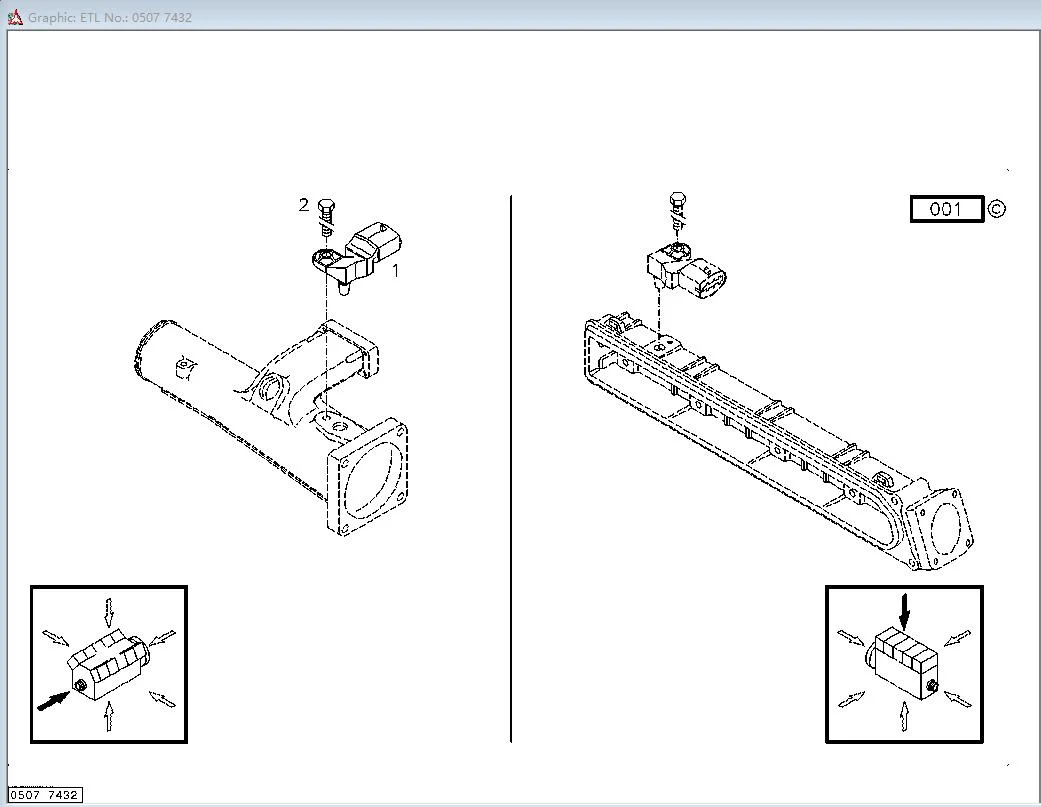 Sensor del transductor del transmisor de presión del aceite de combustible 04216645 de Deutz TCD Piezas de repuesto para motores diesel 2013 4V para carga de tractor de orugas Máquina