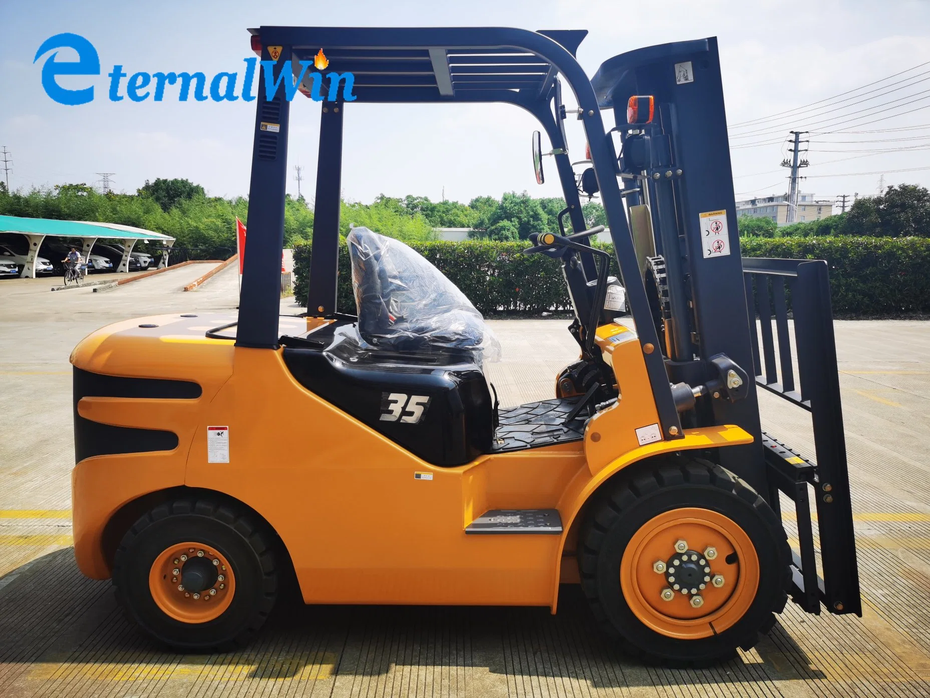 EPA Approved LPG/ Gasoline / Diesel Forklift with Japanese Engine