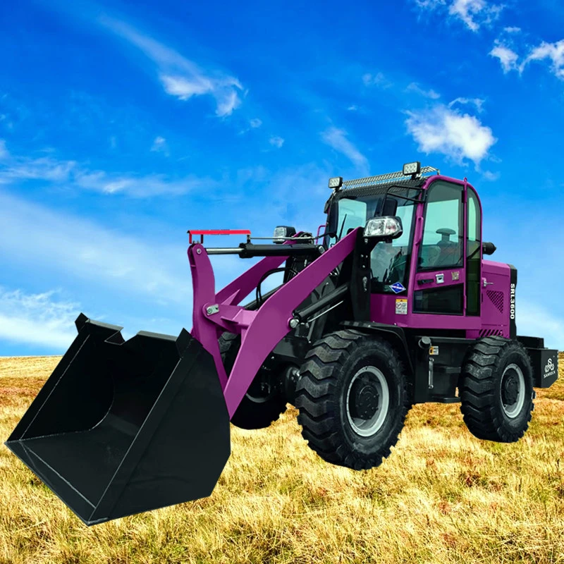 Front Shovel Wheel Loader Construction Machinery Farm Mini Shovel Loader