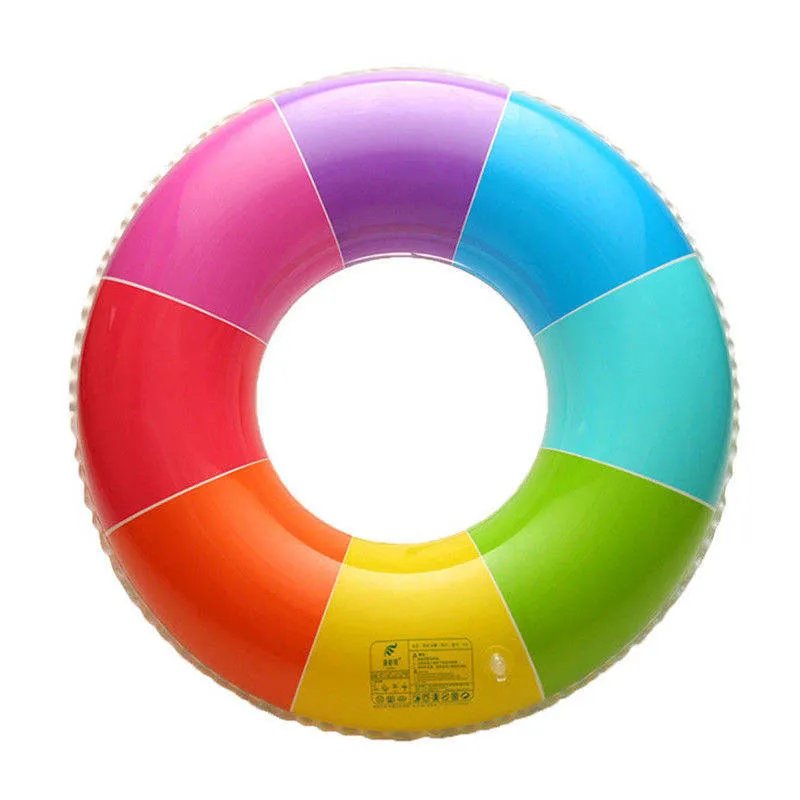 Inflatable Swimming Ring with 0.18mm PVC Thickness