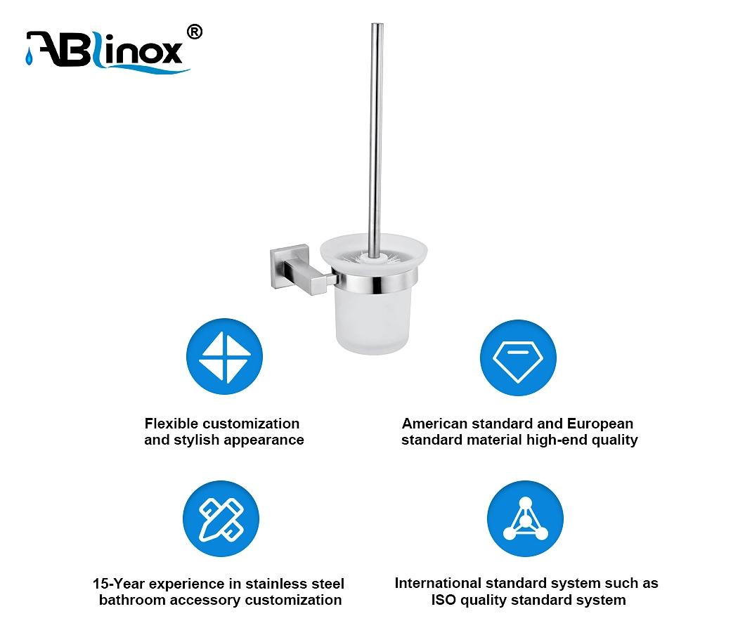 Ablinox 304 Stainless Steel Bathroom Accessories Toilet Brush