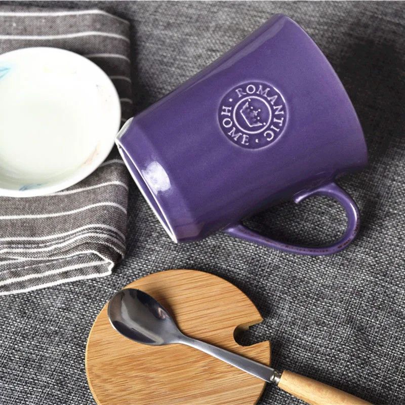 Most Widely Used Glaze Pigment Porcelain Ceramic Mugs Lilac