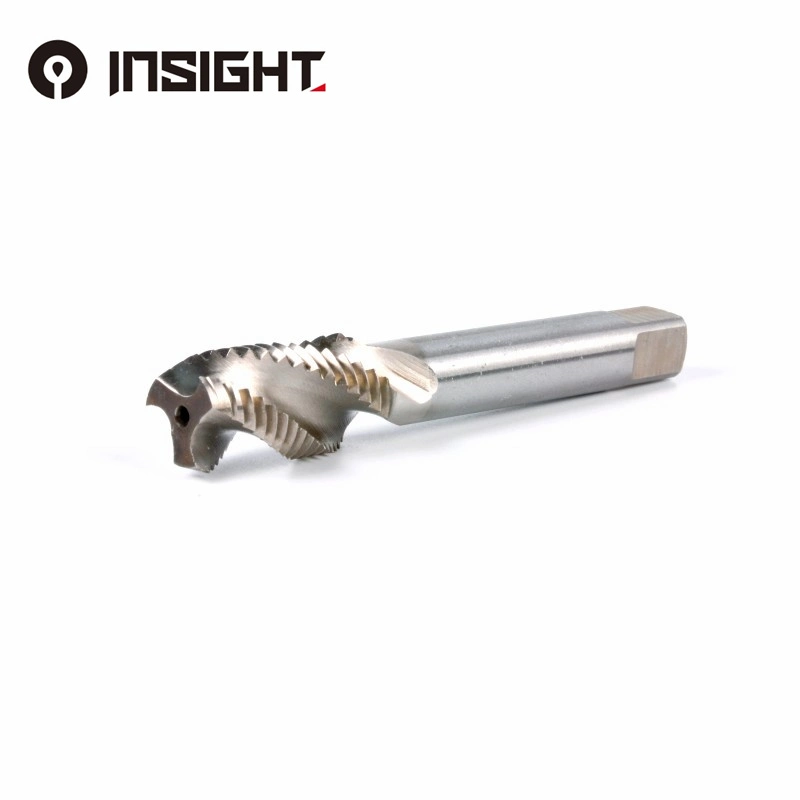 Ferramenta de corte Nano de macho para corte CNC Flute espiral sólido HSS Toque em Definir