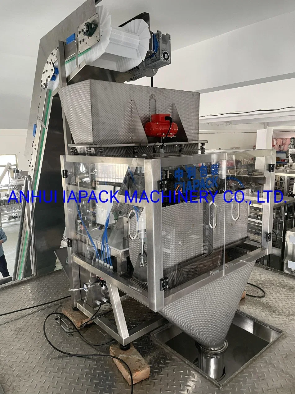 Automatic 2-10kg Ice Cube Bag Forming Filling Sealing Packaging Machine