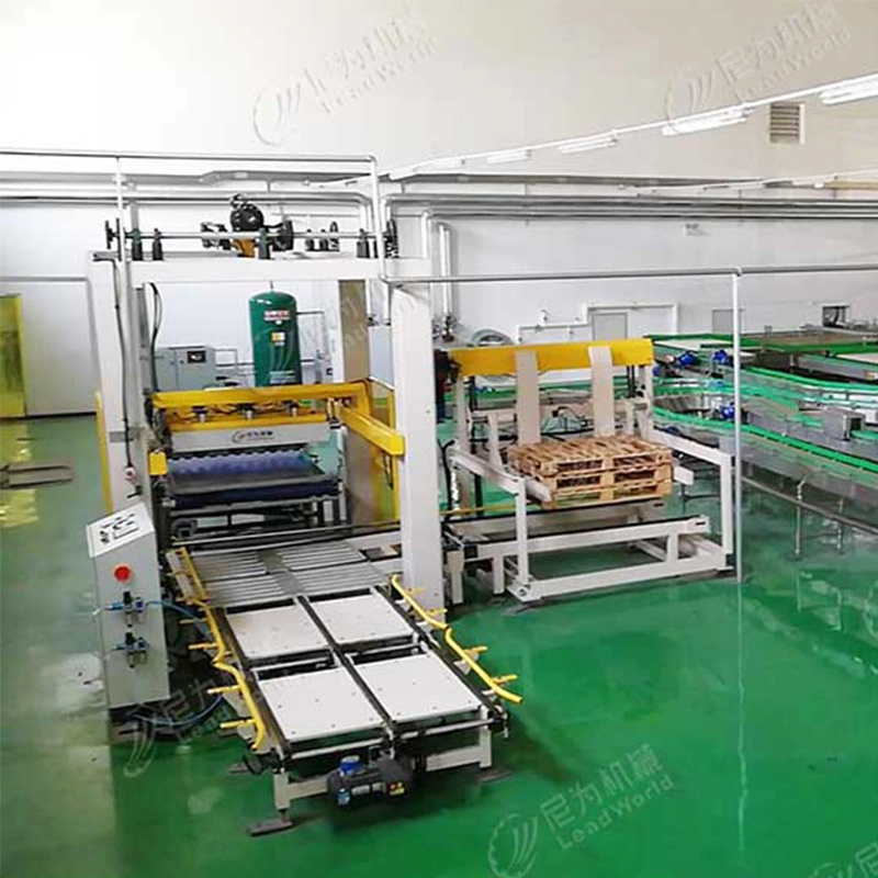 Automatic Filled Can Turkey Meat Canned Palletizer and Depalletizer