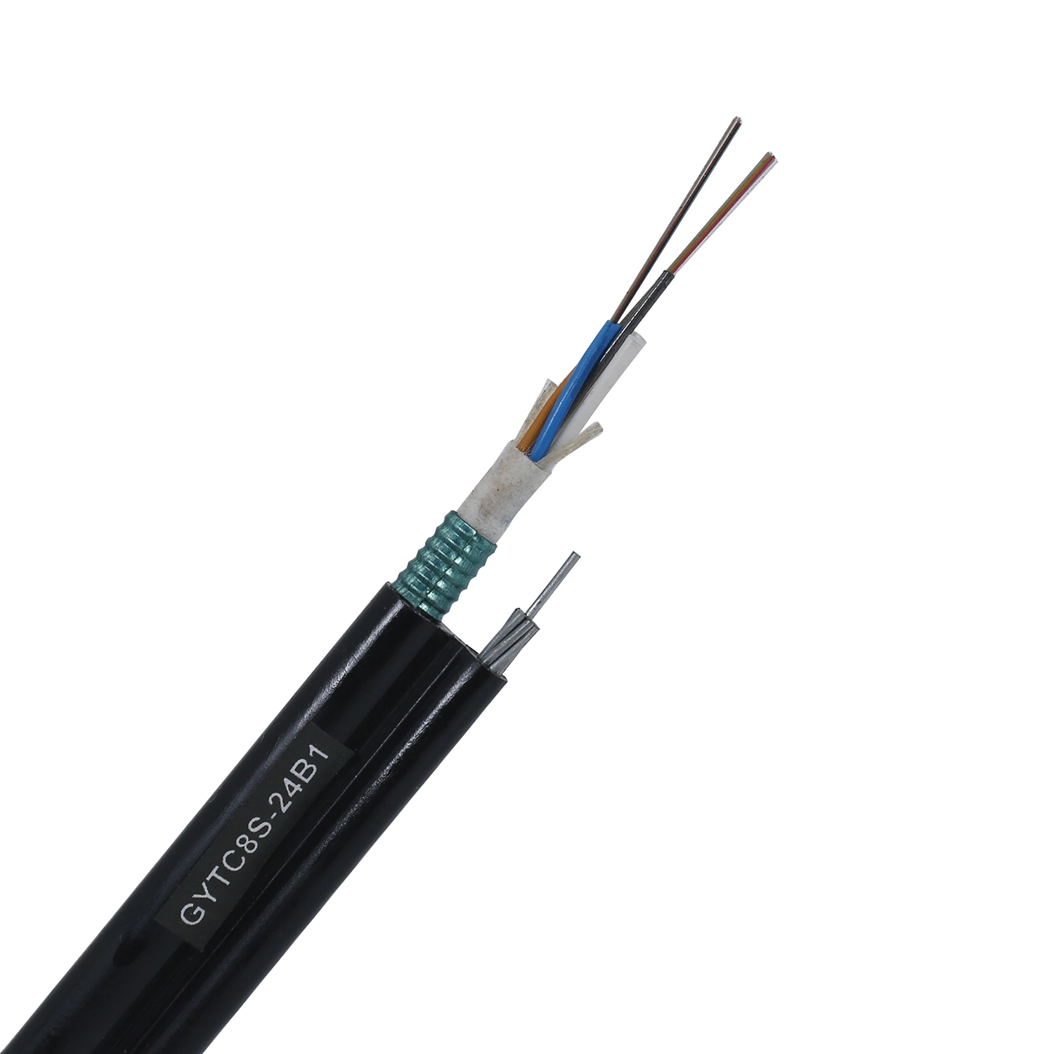 Figure 8 Shape Optic Fiber Cable Self- Supporiting Stranded 7 *1.0mm Steel Wire High Tensile Strength