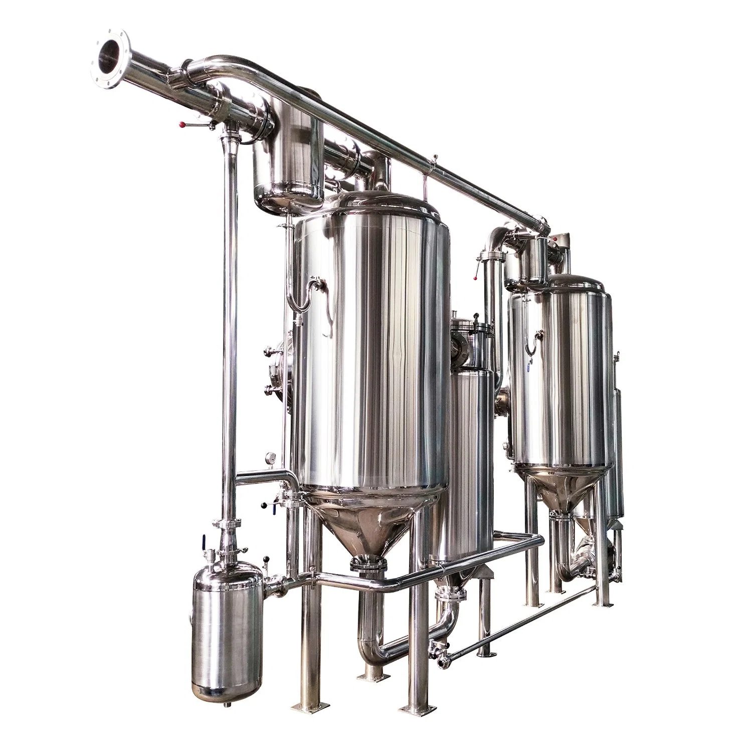 500L Double Effect Vacuum Thickener for Fruit Juice Concentration