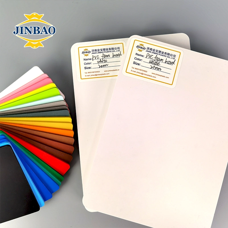 Jinbao 1220*2440 4X8FT Cut Color Board Price 3mm High Density 6mm PVC Plastic 3mm PVC Foam Sheet EVA Foam