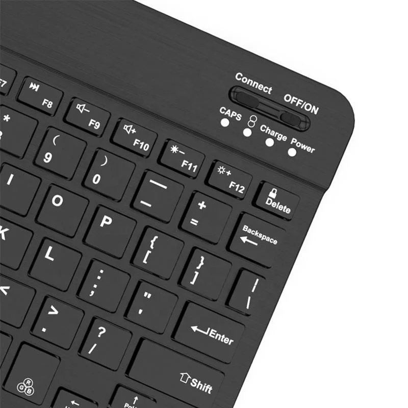 Ultra Slim Bt Keyboard Multi-Device Convenient Portable Wireless Mini Bluetooth Keyboard for Tablet Computer Mobile Phone