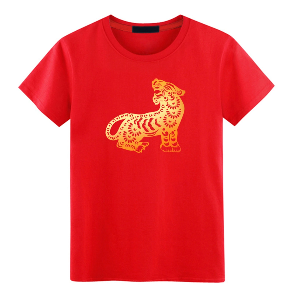 China Cotton T. Shirt Print on Demand Blank T-Shirt Direct to Garment Design Logo Custom Plain Blank DTG Print T Shirt