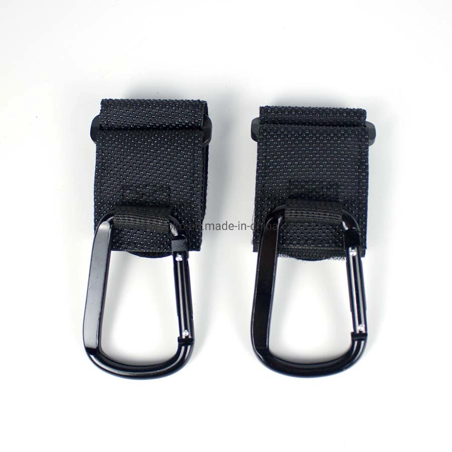 High Quality Baby Pushchair Pram Stroller Hook Belt Snap Buckle Hook Strap, Clip or Hang a Diaper Bag to Pram or Stroller Hook