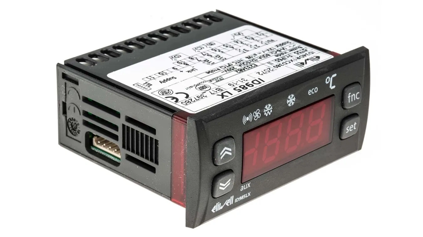 Eliwell Electronic Controllers for Ventilated Refrigeration Units with RS485 on Board (ID985)