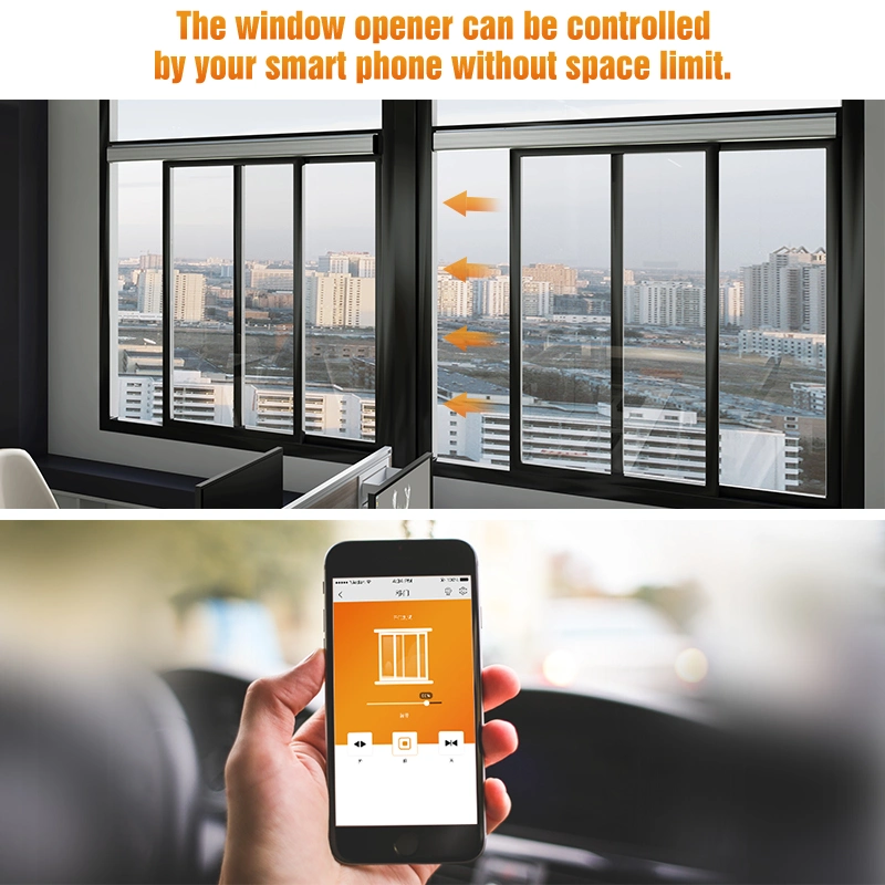 جهاز فتح النافذة المنزلقة لمشغل نافذة Smart Home WiFi