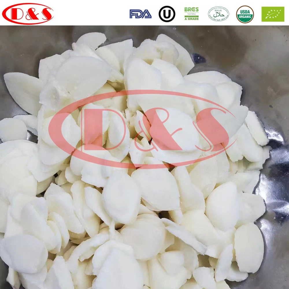 IQF Frozen Flake Garlic, Frozen Crushed Garlic, Puree, Dice From China