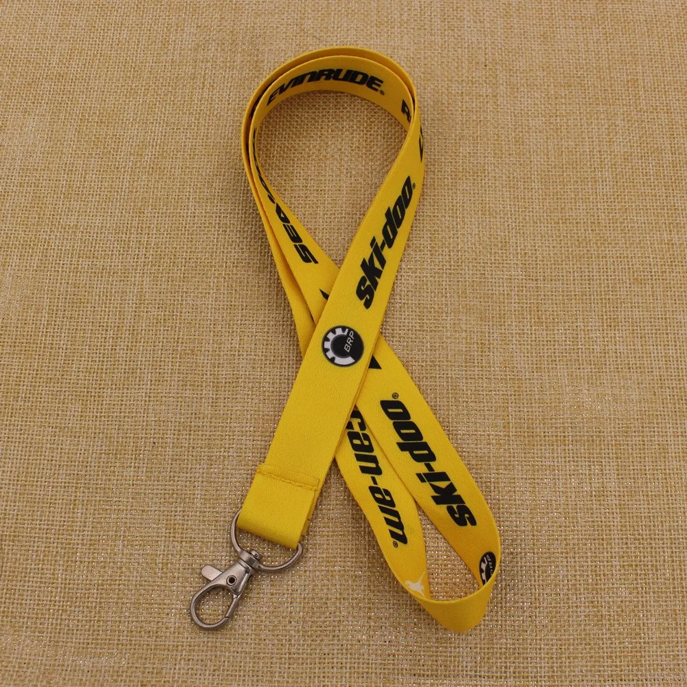 Heat Transfer Printing Satin Neck Lanyards