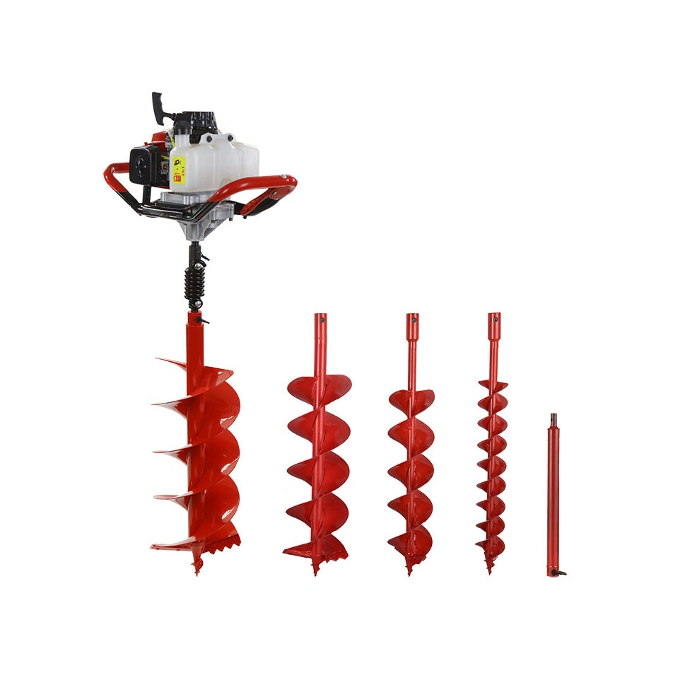 68cc 2 Stroke Gas Power Post Hole Digger Earth Auger Hydrologique One Man Auger EPA Machine Plant Soil Digging Fence