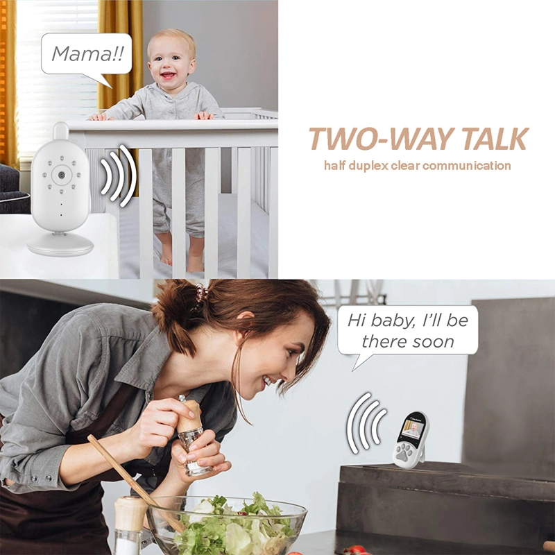 Supports up to 4 Cameras Wireless Baby Monitor