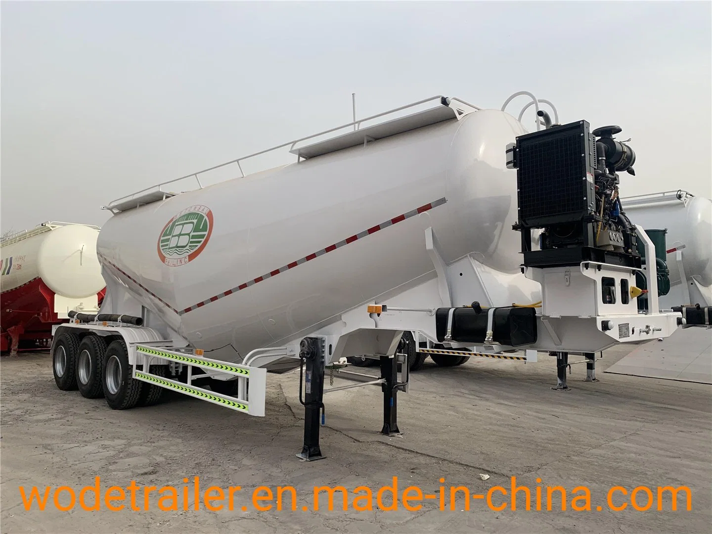 China Proveedor 3 ejes bulk Cemento Semi remolque / Bulk Ventas de remolques de tanques de cemento/semirremolques/camiones/camiones de camiones/camiones de transporte de cemento