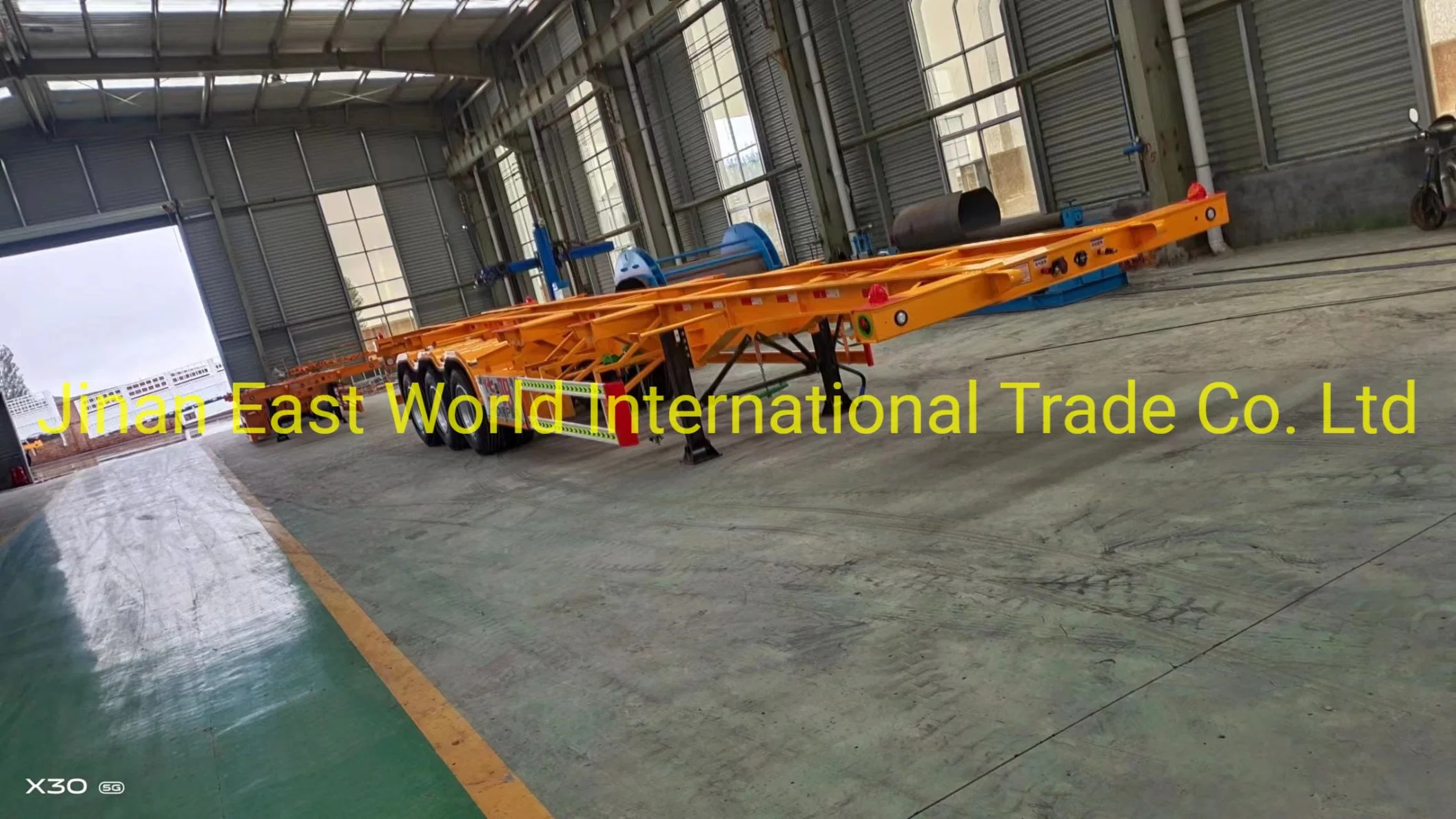 Heavy Machine Carrier Lowbed Semi Trailer Professional Supplier