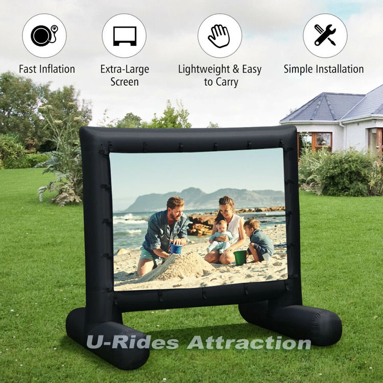 Projector Screen Inflatable Outdoor Movie Screens for Movies Portable Front Rear Projection