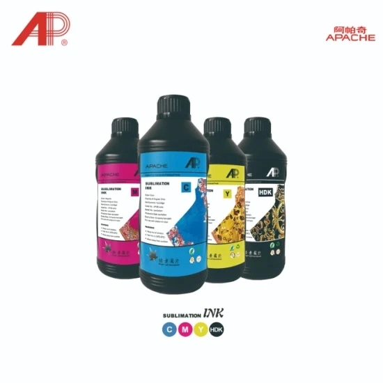 Apache Digital Textile Dye Ink Eco Solvent Printer Cmyk Sublimation Tinte