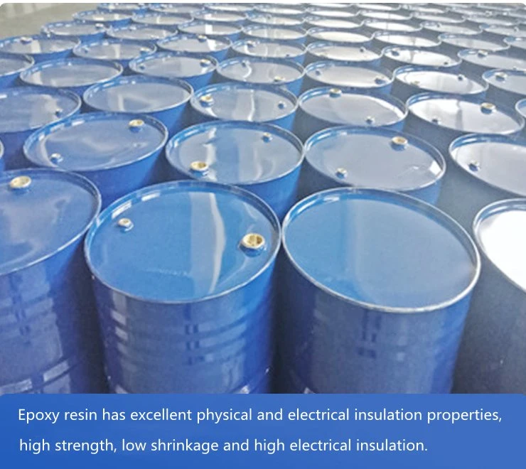 High Purity Flowing Agent Liquid Epoxy Resin BPA with Strong Adhesion and Excellent Electric Insulation